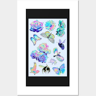 Holographic Garden Posters and Art